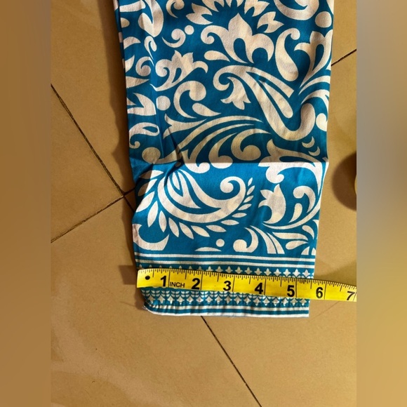 Free People Women's Bella Printed Tunic Blouse Long Sleeve Light Blue Size XL - Picture 16 of 16